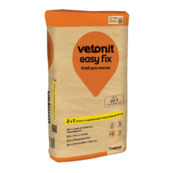 Vetonit easy fix 25 кг (Клей для плитки)